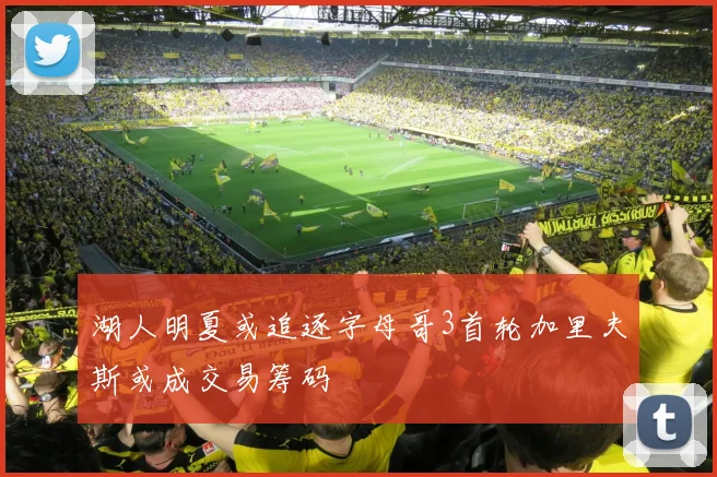 湖人明夏或追逐字母哥3首轮加里夫斯或成交易筹码